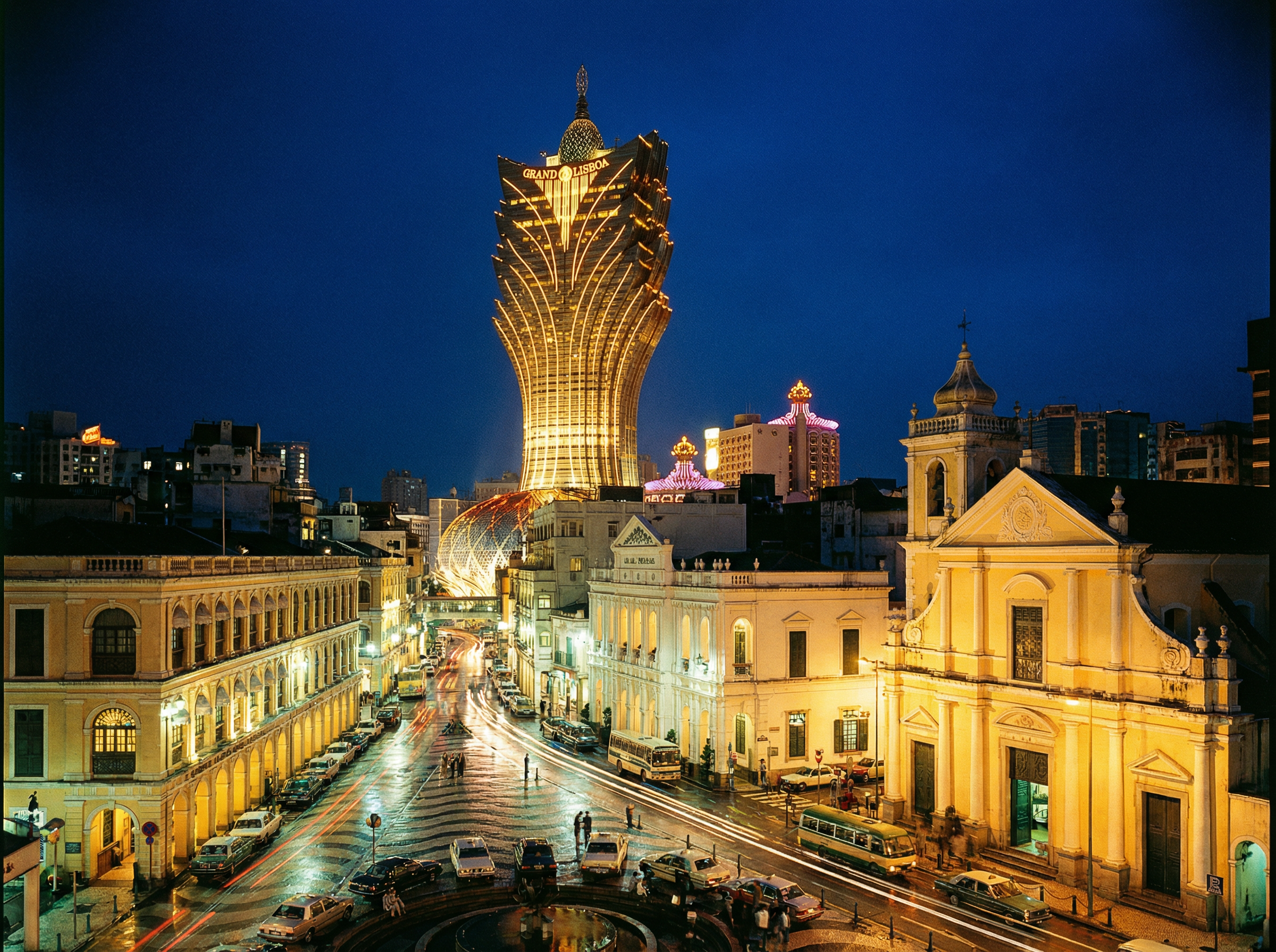 九州娱乐城 - 新葡京娱乐场夜景