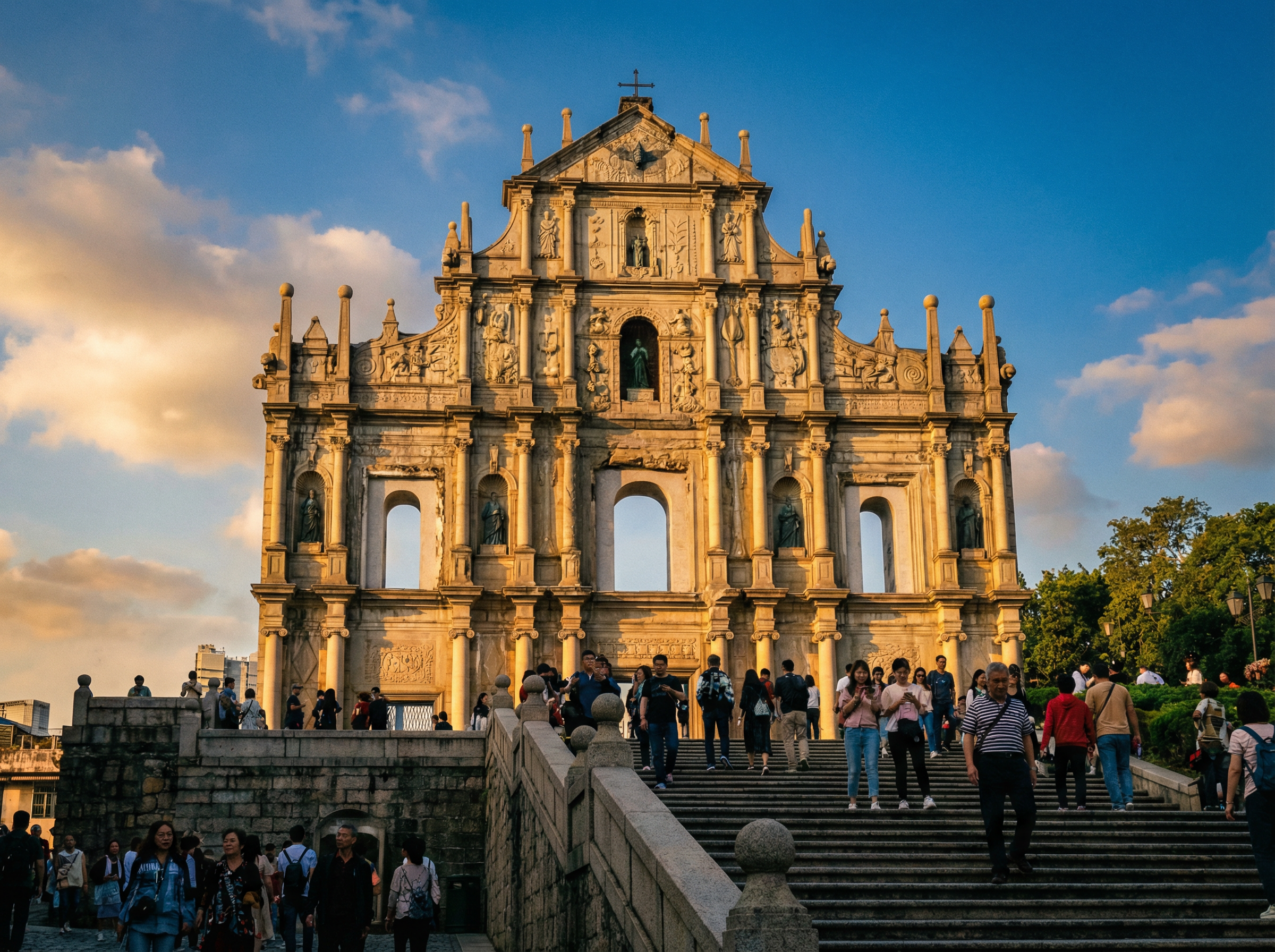 九州娱乐城 - 大三巴牌坊历史建筑
